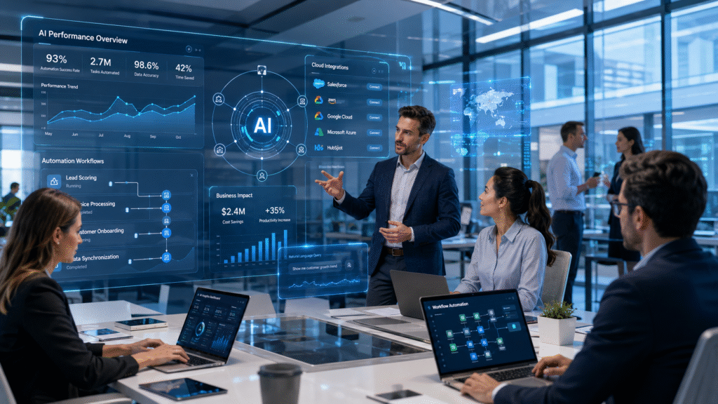 AI Integrations: How Businesses Are Becoming Smarter withConnected AI Solution